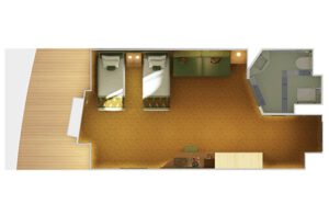 Carnival-cruise-line-Carnival-Horizon-Carnival-Vista-schip-cruiseschip-categorie 6T-6S-Cloud-9-Spa-buitenhut-diagram