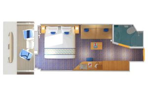 Carnival-cruise-line-Carnival-Panorama-schip-cruiseschip-categorie 7C-cove-balkonhut-diagram