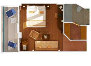 Carnival-cruise-line-Carnival-Splendor-schip-cruiseschip-categorie JS-Junior-Suite-diagram