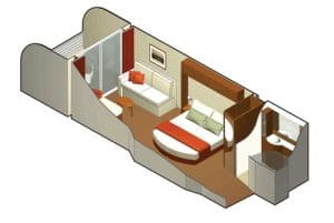 Celebrity Cruises-Celebrity-Eclipse-Equinox-Reflection-Silhouette-Solstice-Categorie C1-C2-C3-Conciërge-class-diagram