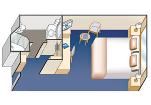 Princess-cruises-Crown-princess-schip-cruiseschip-categorie ia-ib-ic-id-ie-if-binnenhut-diagram