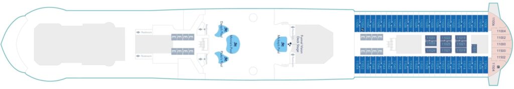 Dekplan Disney Wish - Deck 11