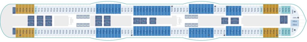 Dekplan Disney Wish - Deck 9