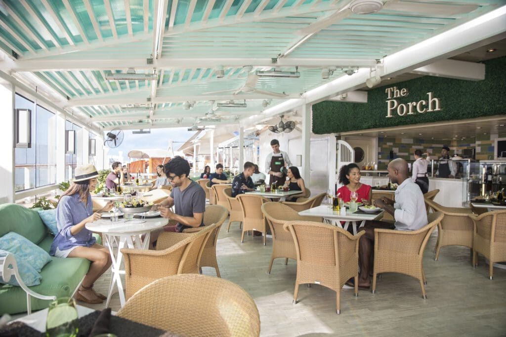 Cruiseschip-Celebrity Equinox-Celebrity Cruises-Restaurant The Porch