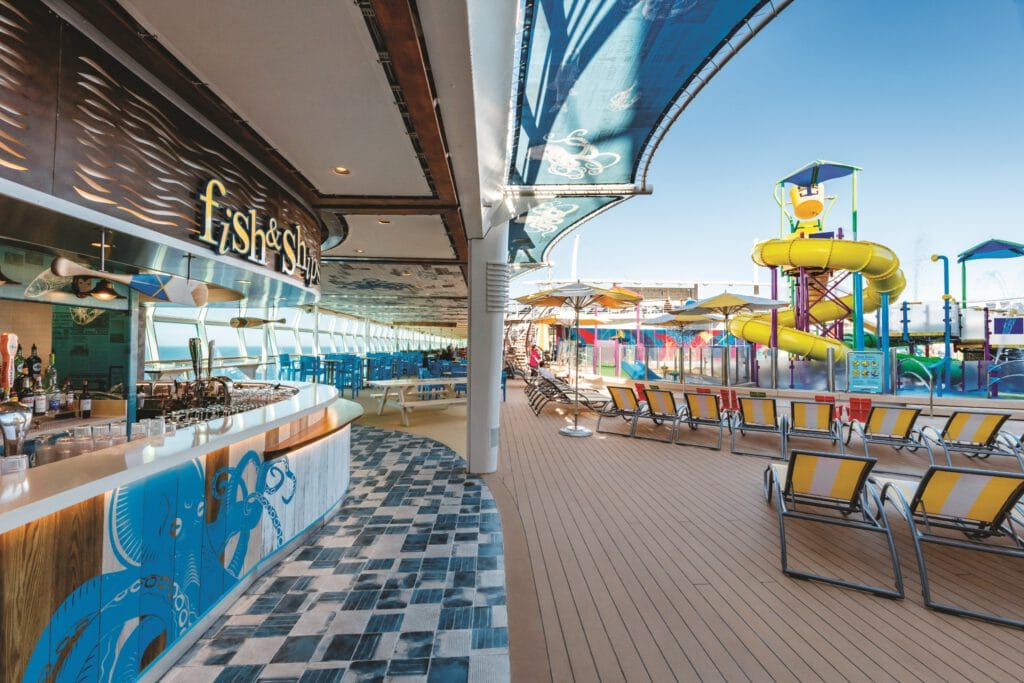 Cruiseschip-Freedom of the Seas-Royal Caribbean International-Fish & Ships/Pool Deck