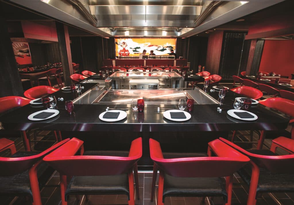 Cruiseschip-Independence of the Seas-Royal Caribbean International-Restaurant Izumi