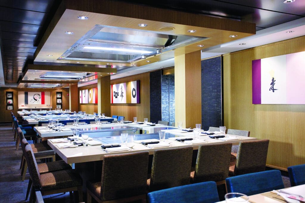 Cruiseschip-Norwegian Epic-Norwegian Cruise Line-Restaurant Teppanyaki