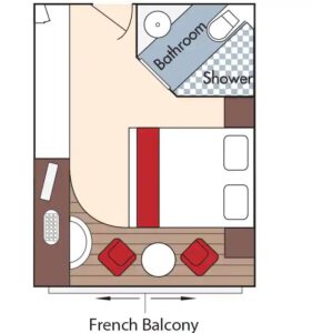 Amawaterways-AmaCello-schip-rivierschip-cruiseschip-Categorie C-B-A-buitenhut frans balkon-diagram