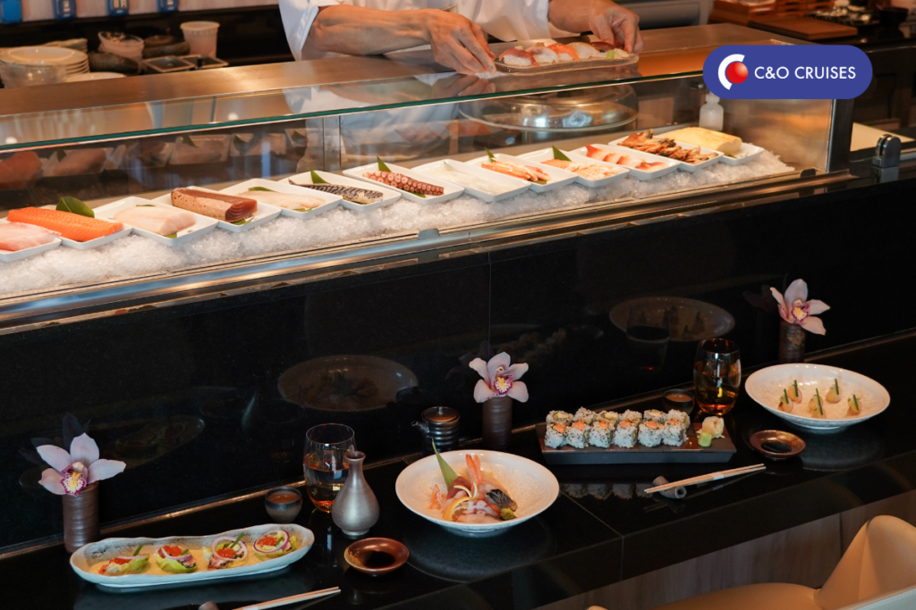 Seabourn Ovation Sushi Restaurant