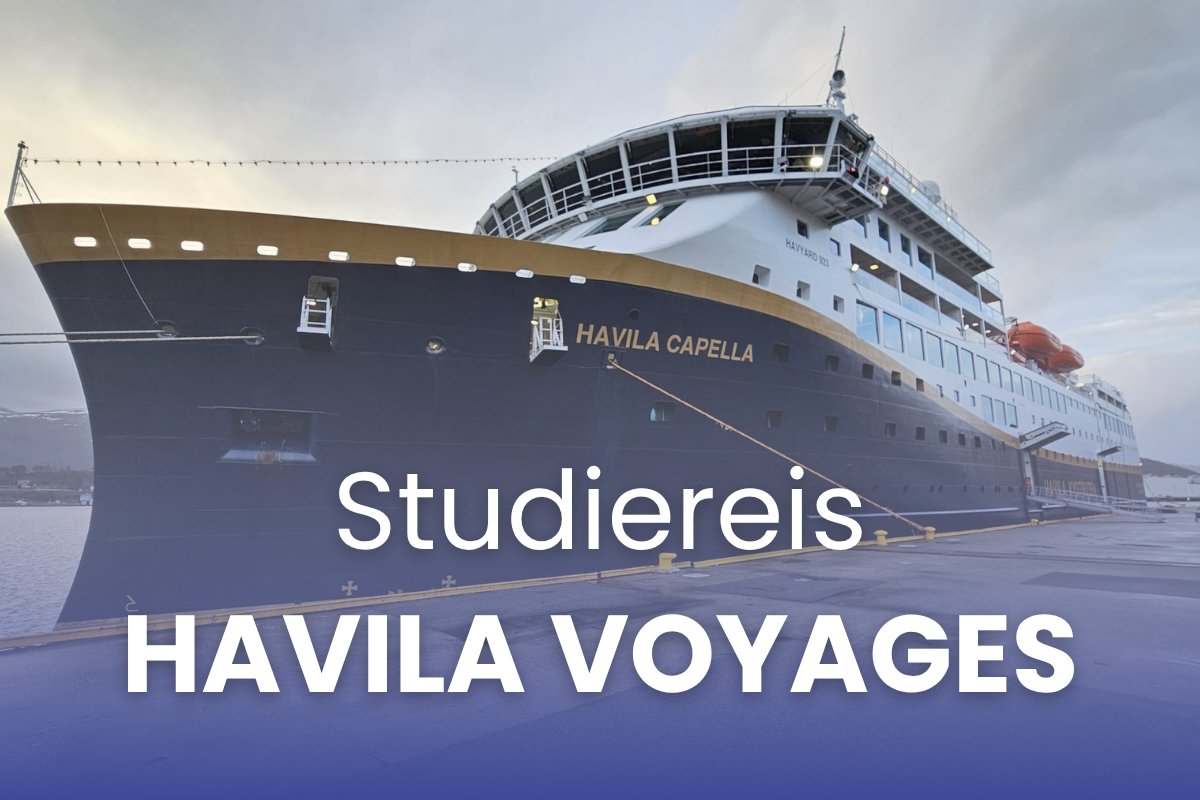 Havila Voyages, schip, studiereis, haven