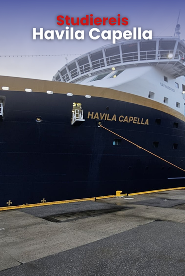 Havila Capella, studiereis, cruiseschip