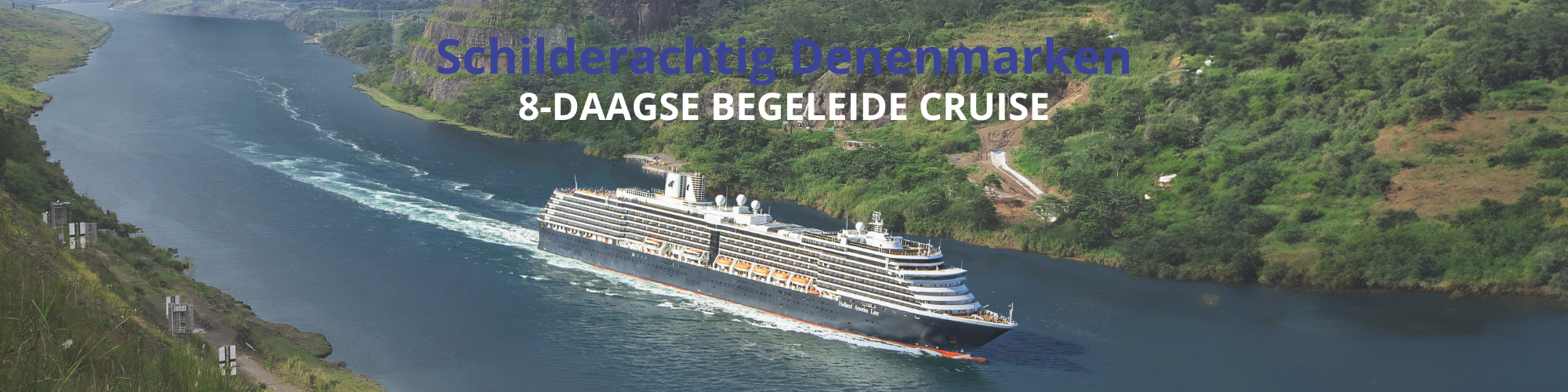Groepscruise Schilderachtig Denenmarken Banner